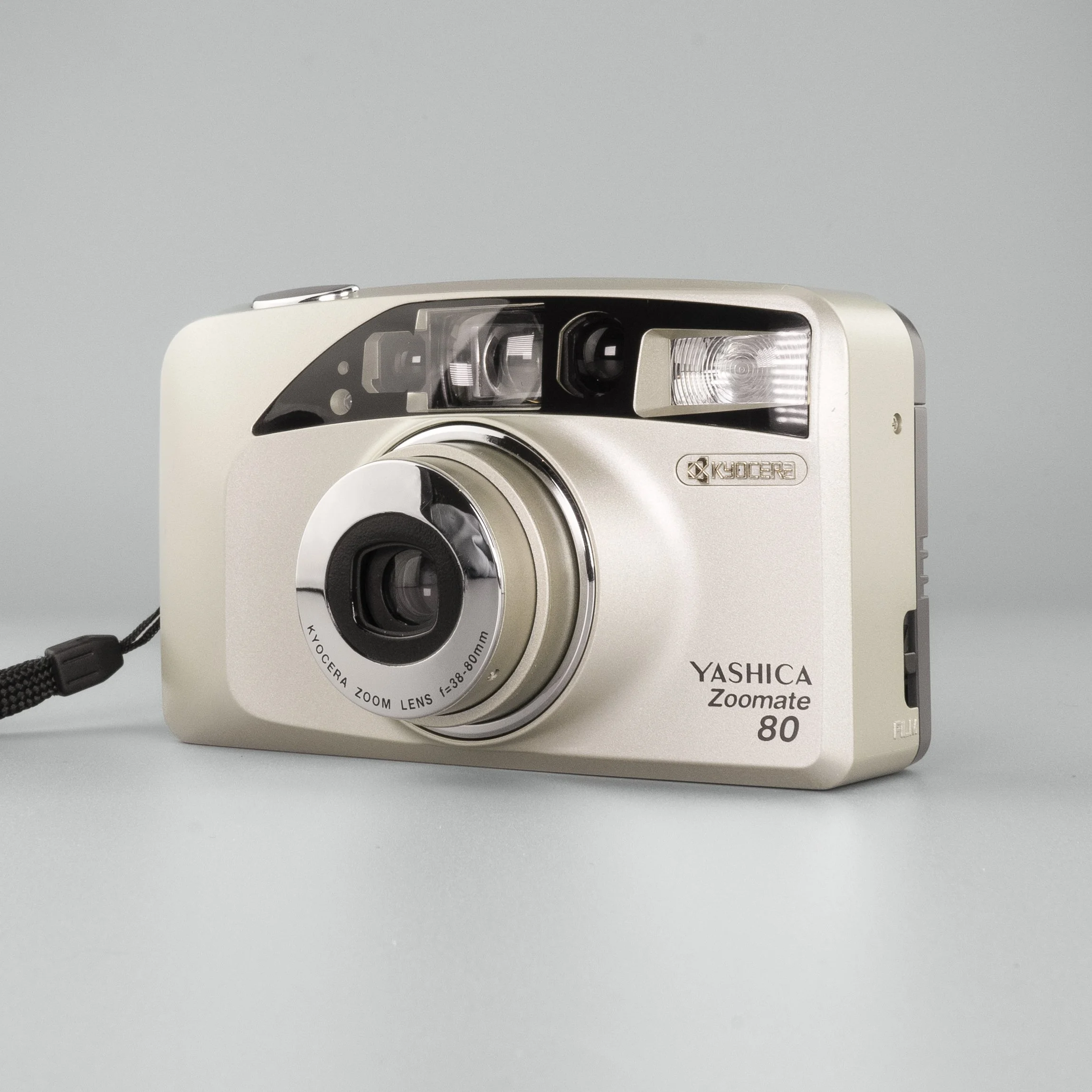 Yashica Zoomate 80 35mm Point and Shoot Film Camera — LensFayre
